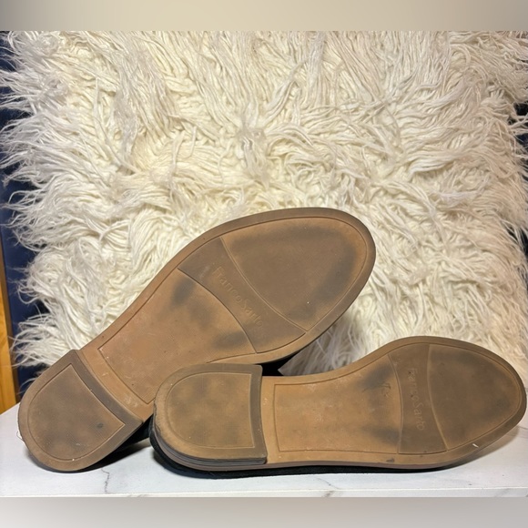 Franco Sarto - Black Suede Tassle Loafers (5.5) - Picture 6 of 6